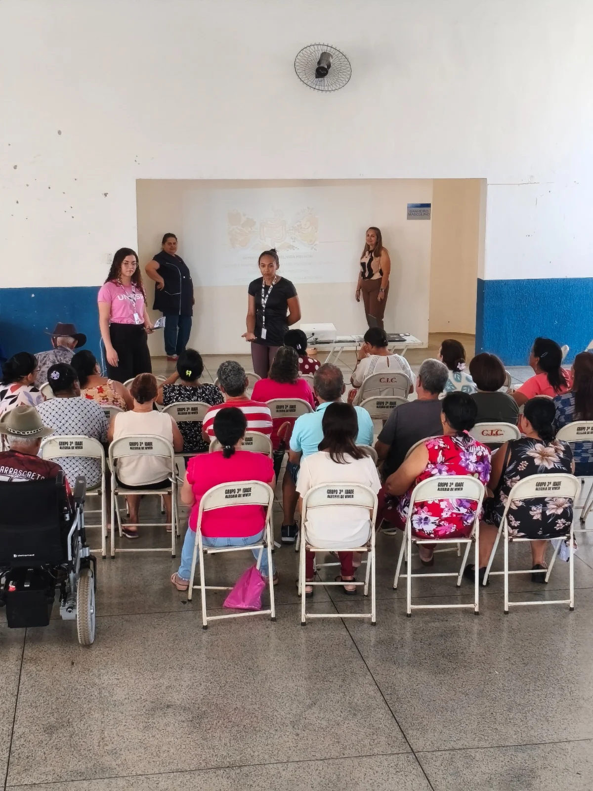 GRUPO 60+ PROMOVE SAÚDE E BEM-ESTAR NO ENVELHECIMENTO
